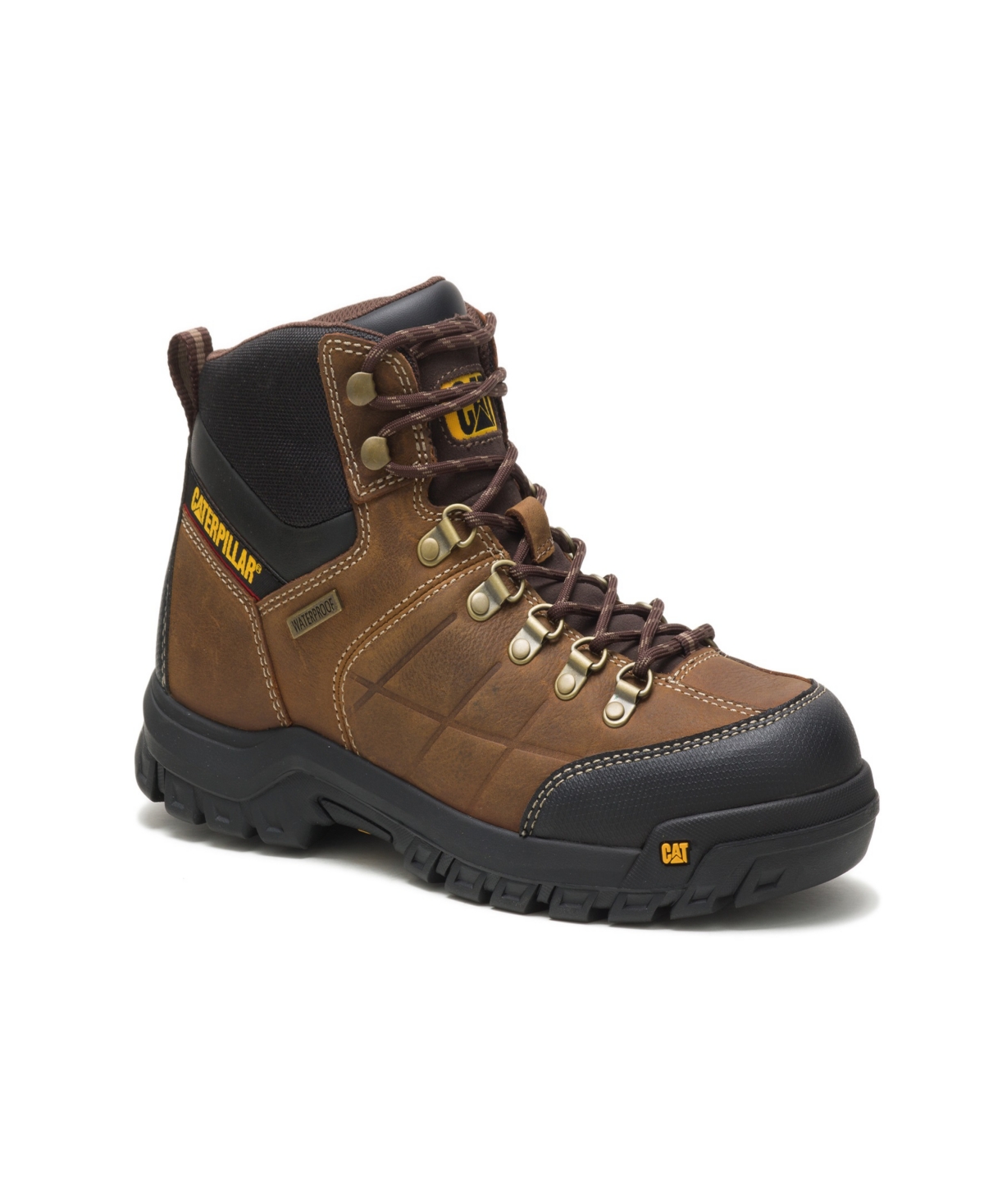 Men's Threshold Waterproof Work Boot - Brown