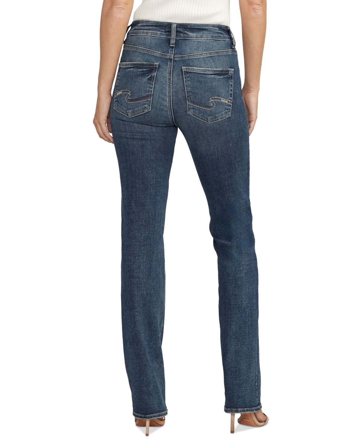 Silver Jeans Co. Avery High-Rise Curvy-Fit Bootcut Jeans