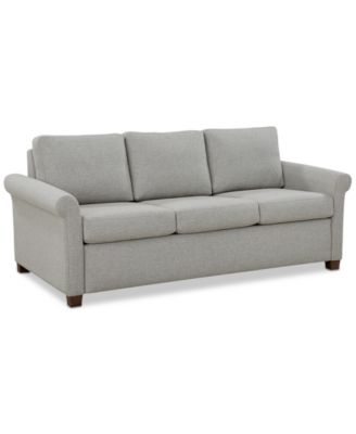 Paige 81" Fabric Silver Queen Sleeper Sofa