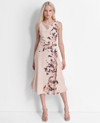 Macys womens fit and flare dresses hotsell