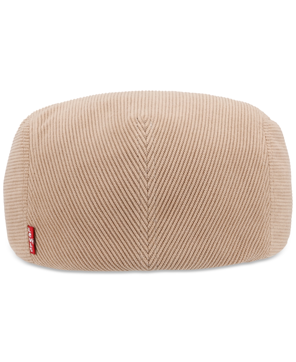 Levi's Men's Fleece-lined Corduroy Flat Top Ivy Hat In Khaki