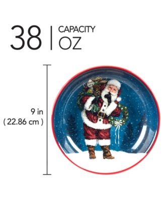 Santa's Secret Soup Bowls, Set of 4