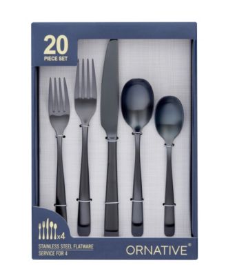 Aabbye 20 Piece Flatware Set, Service for 4 
