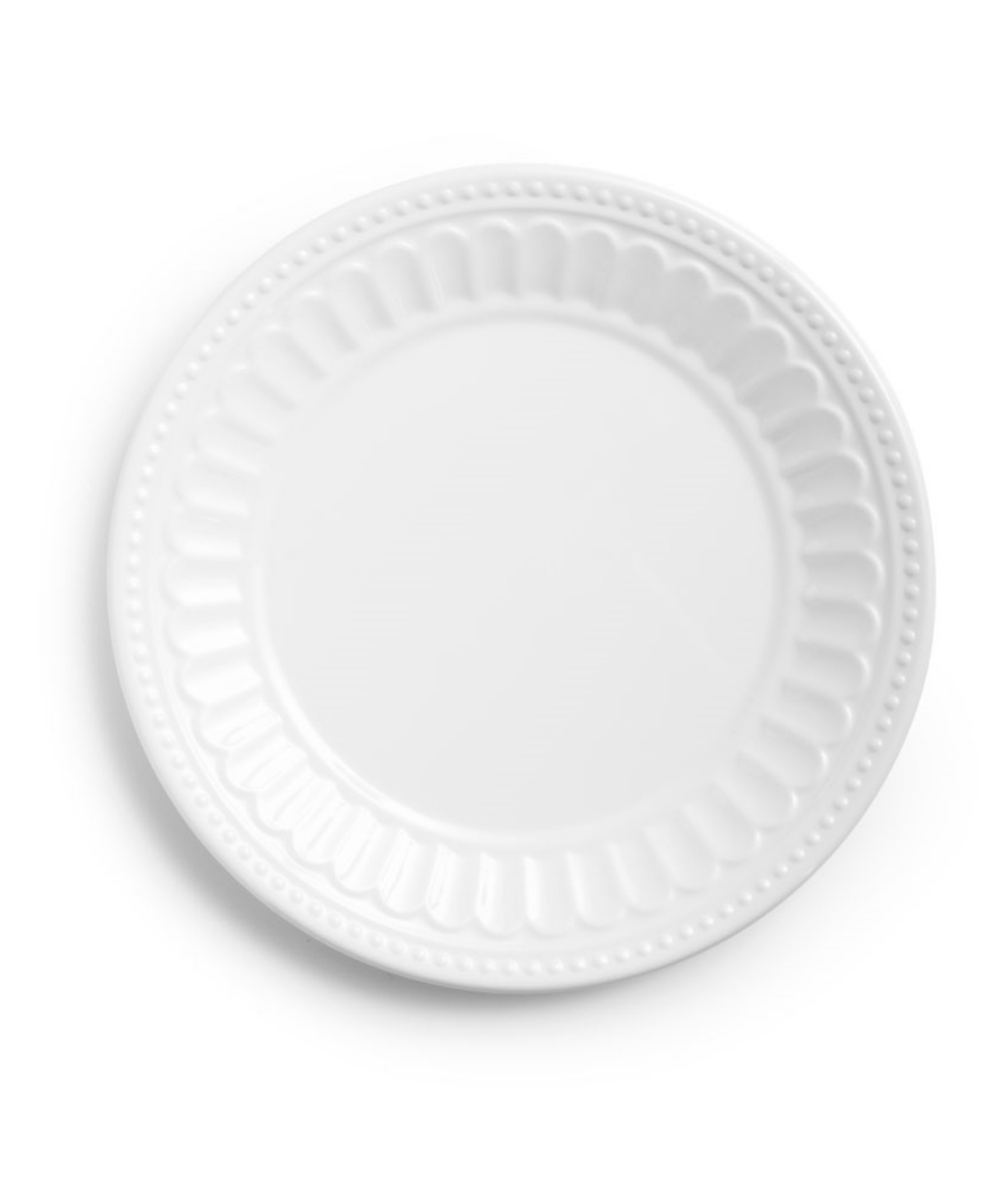 Venetian Salad Plates, Set of 4 - White