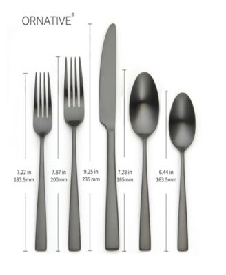 Adila 20 Piece Flatware Set, Service for 4 