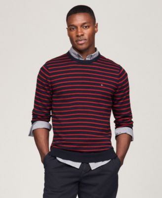 Tommy Hilfiger Men s Essential Solid Crew Neck Sweater Macy s