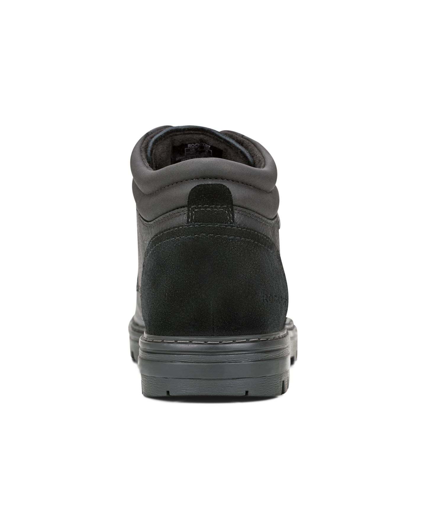 Мужские ботинки Rockport Weather or Not Waterproof, цвет: Чёрный кожаный — фото 3