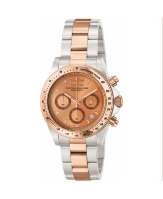 Men's 6933 Speedway Quartz Chronograph Copper Dial Watch