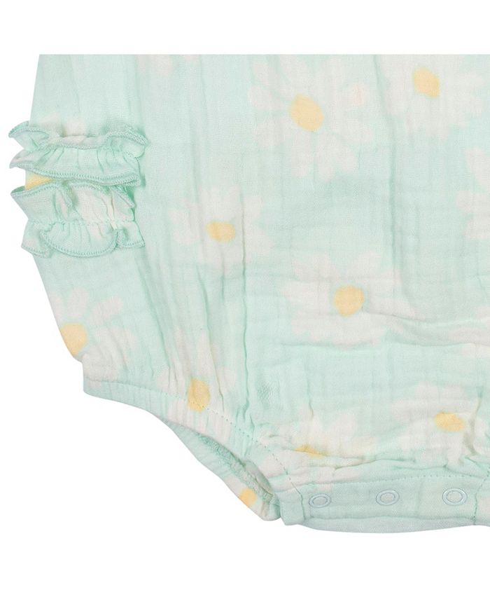 Gerber Baby Girls Gauze Sunsuit Romper Macy's