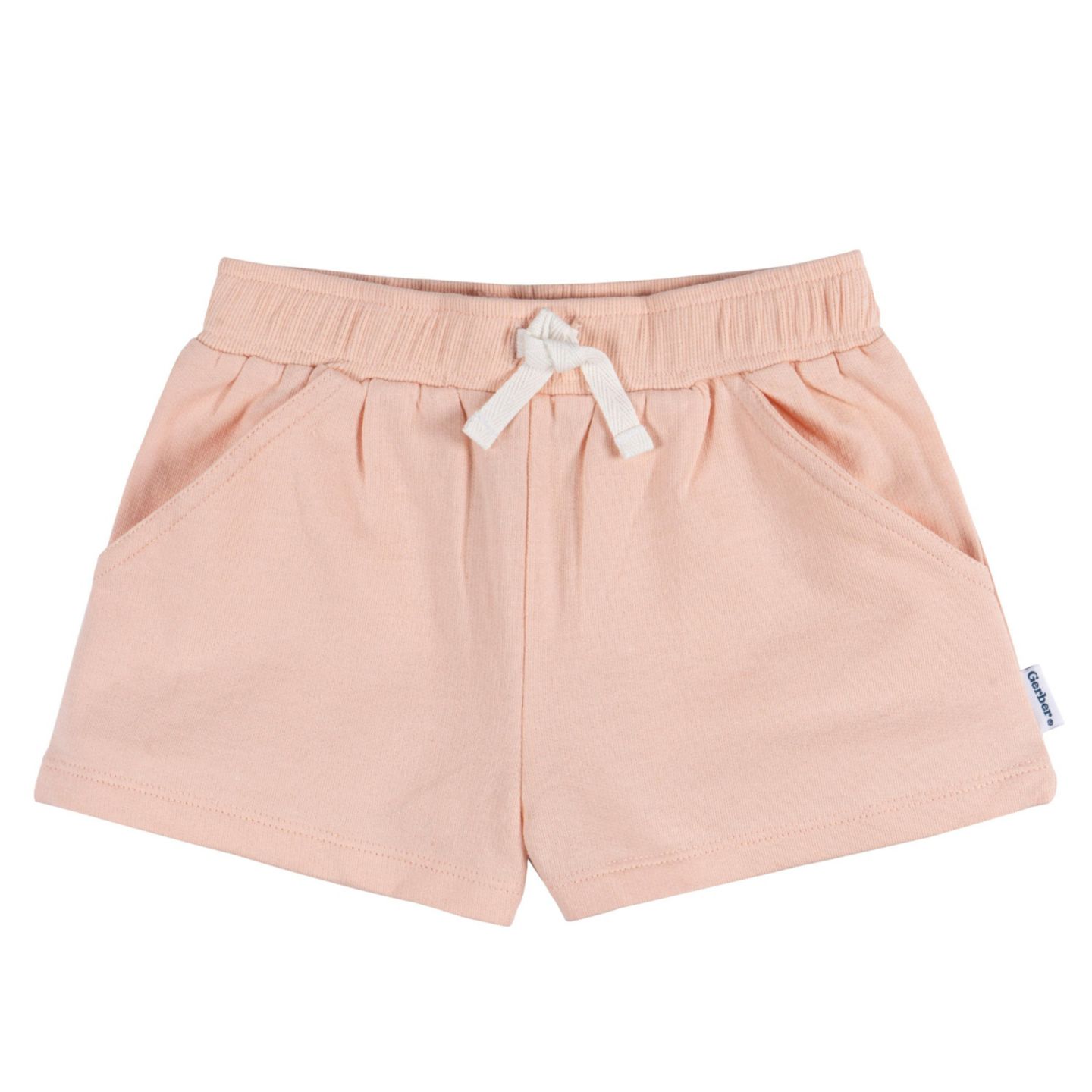 Шорты Gerber Knit Shorts, 3-Pack для девочек-малышей, цвет: Dusty Pinks — фото 4