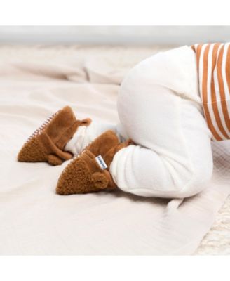 Baby Girls Fleece Pants, 4-Pack