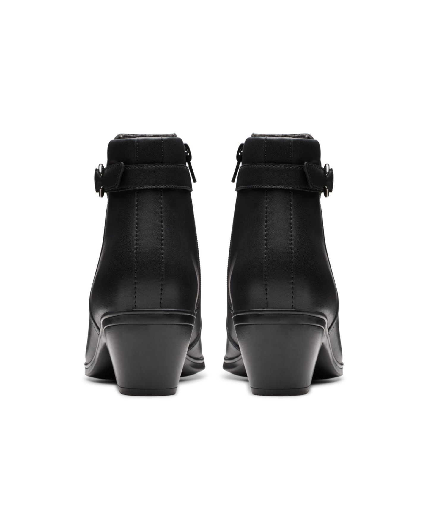 Женские ботинки Clarks Collection Emily 2 Belle, цвет: Чёрный кожаный — фото 6