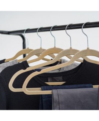 USA Clothes Rack for Hanging Clothes with 2 Shelves, Freestanding Clothing Rack, Easy to Assemble Garment Rack, Metal, Sturdy Design, Multipurpose, Small Space Storage Solution, Marble Black