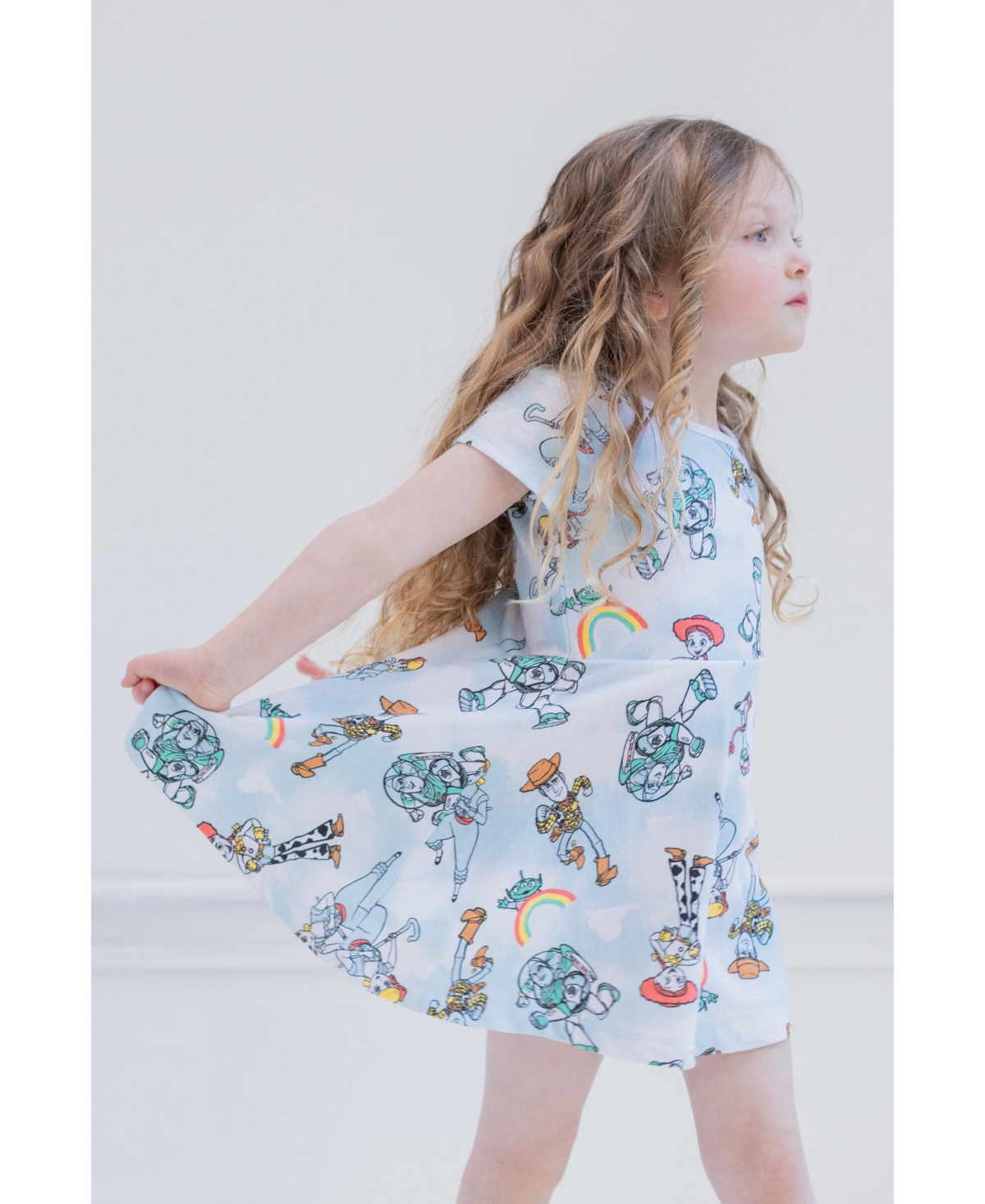 Lion King Girls Nightmare Before Christmas French Terry Skater Dress