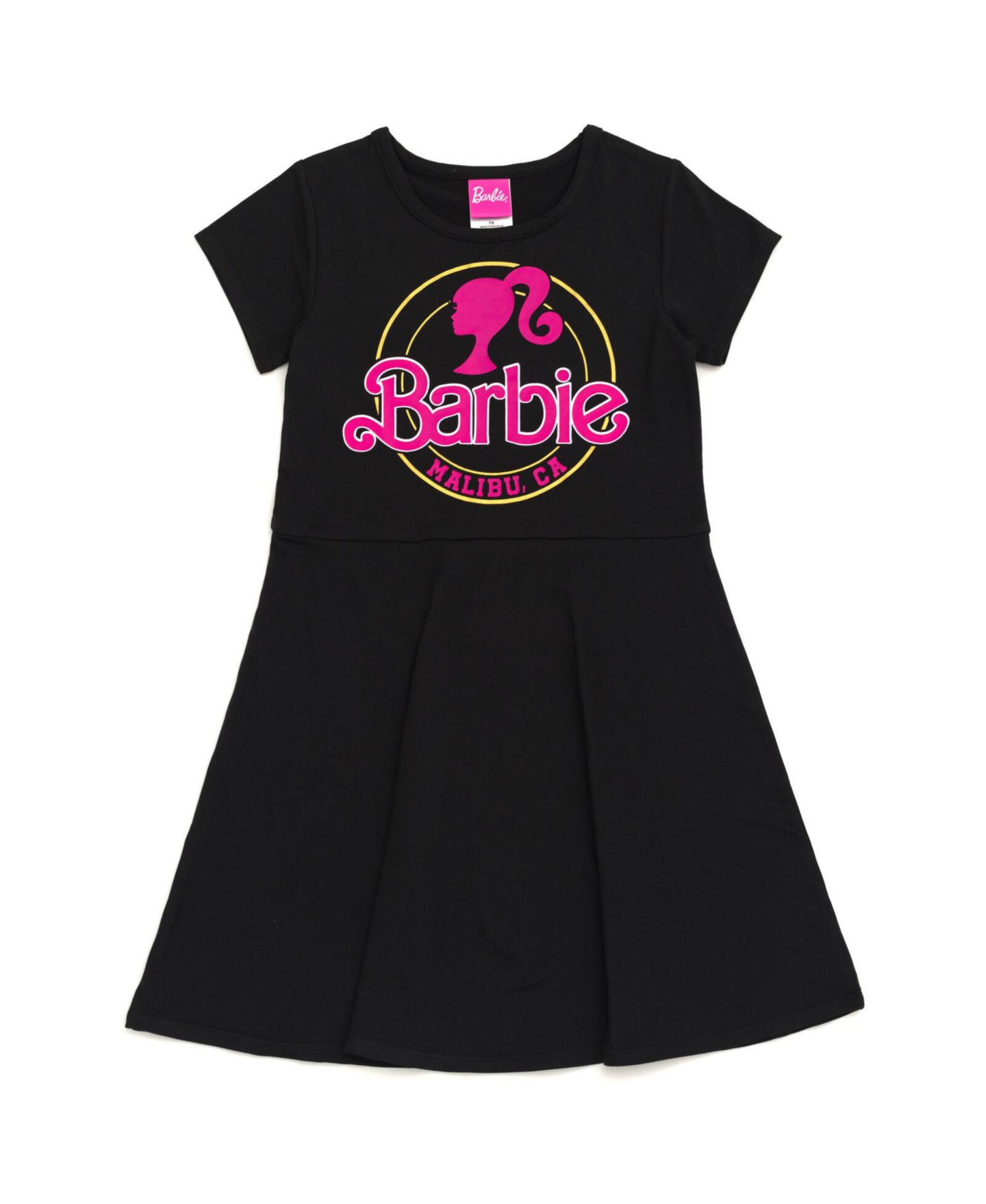 Платья Barbie 2 Pack Skater Dresses to для девочек, цвет: Розовый / Чёрный — фото 2