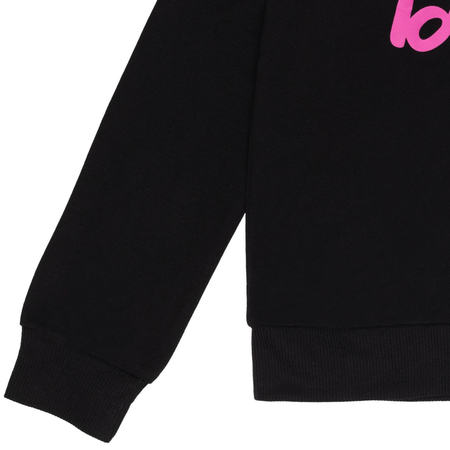 Худи Barbie Zip-Up для девочек, цвет: Чёрный розовый — фото 4