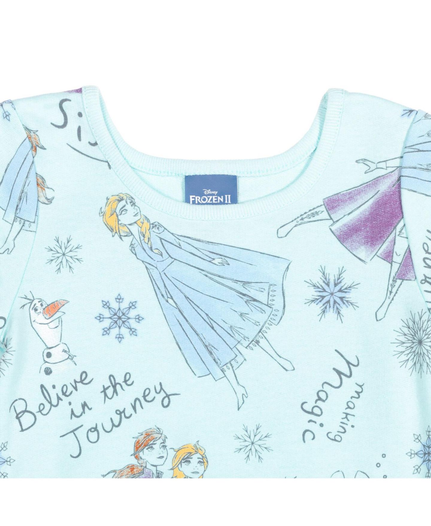 Аксессуары для волос Frozen Disney Princess Minnie Mouse Moana Mulan The Mermaid Cinderella Skater Dress Scrunchie to для девочек, цвет: Синий — фото 7