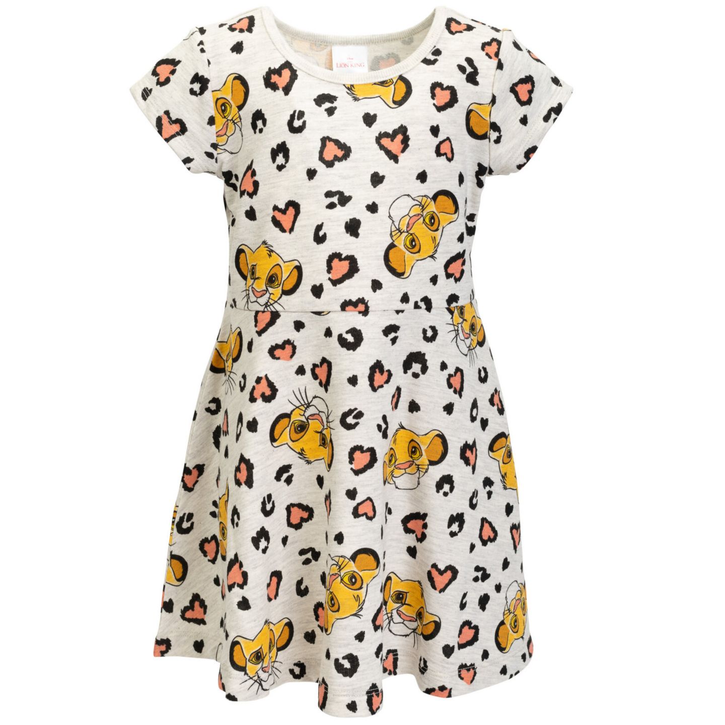 Платье Lion King Disney Lilo & Stitch Simba French Terry Skater Dress to для девочек — фото 1