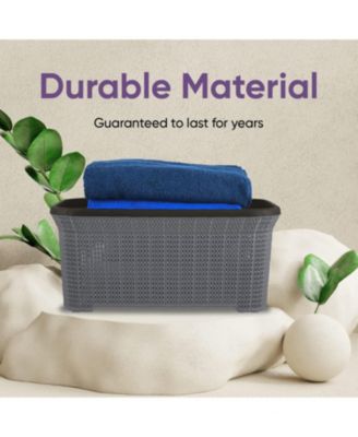 40 L Knit Design Laundry Basket