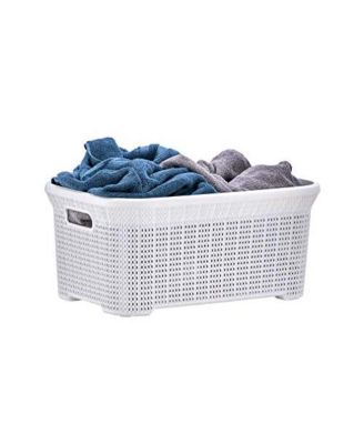 40 L Knit Design Laundry Basket