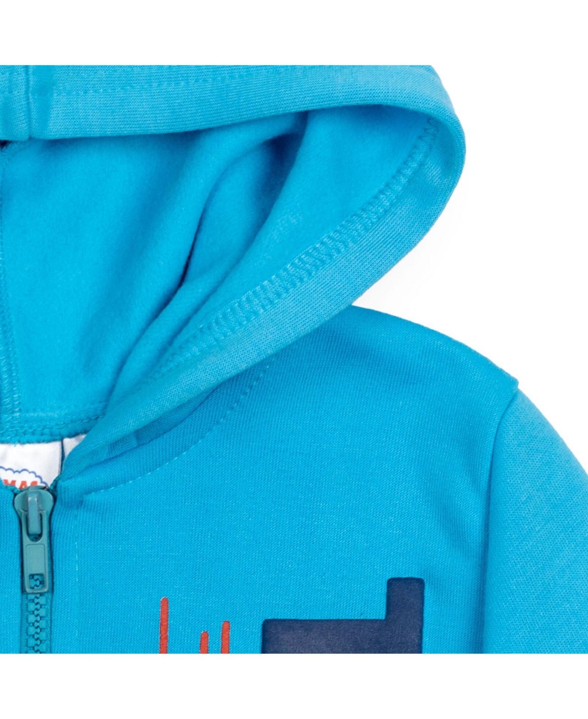 & Friends Toddler Boys Fleece Zip Up Hoodie to - Thomas
