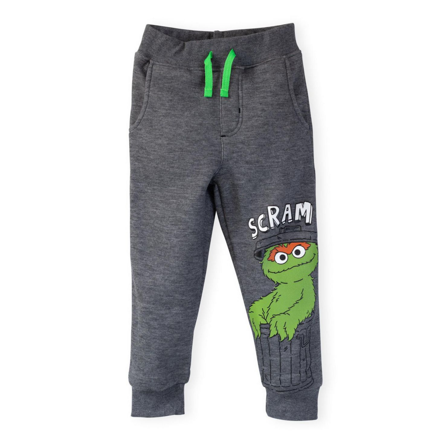 Брюки Sesame Street Toddler Boys 3-Pack Fleece Jogger, цвет: Синий серый красный — фото 6