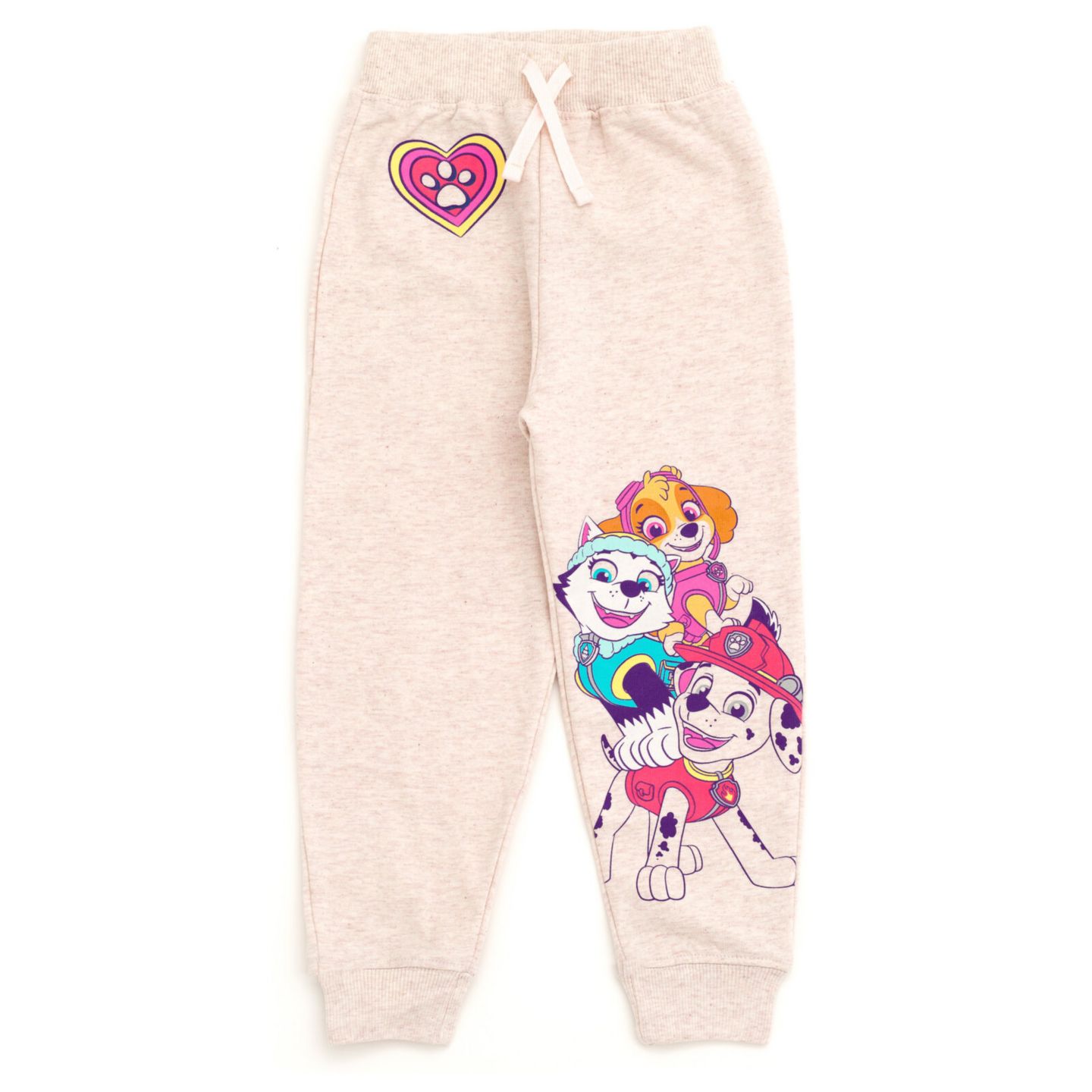 Брюки Paw Patrol Fleece 3 Pack Pants to (2T - 7-8 для девочек-малышей, цвет: Розовый / Фиолетовый — фото 2