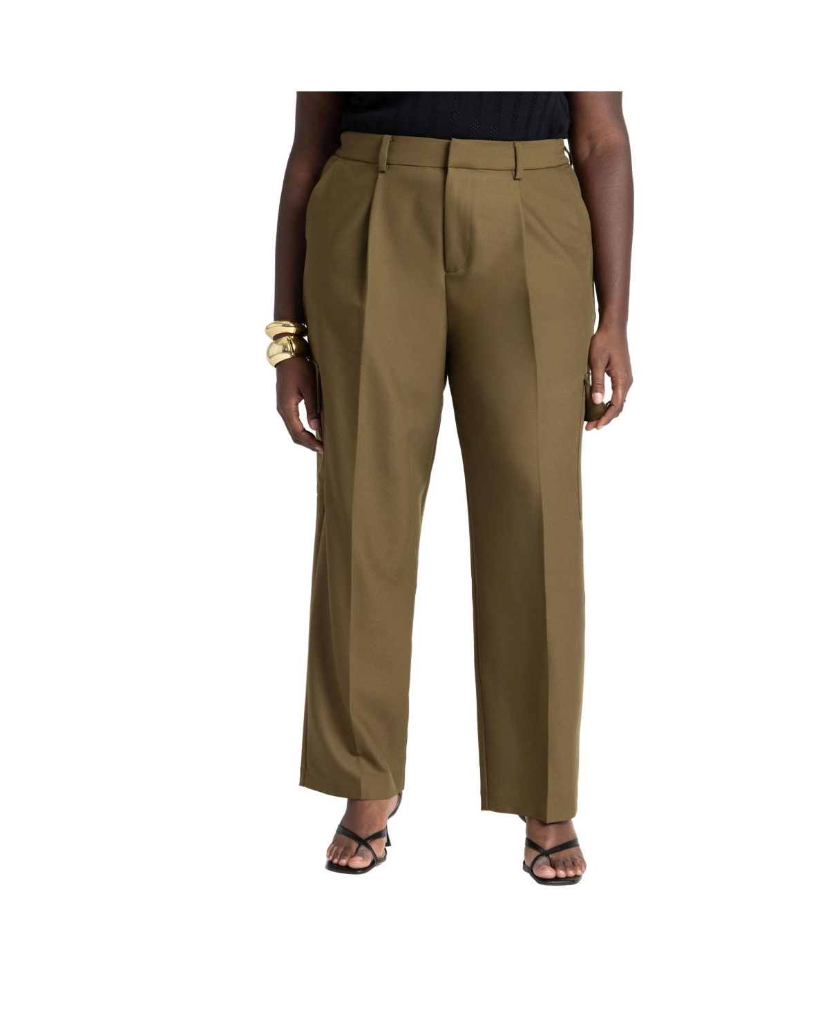 Eloquii Plus Size The Hudson Cargo Pant