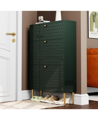 24 Pair MDF Shoe Cabinet