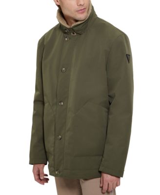 Men's Sherpa Lined Coach Jacket 