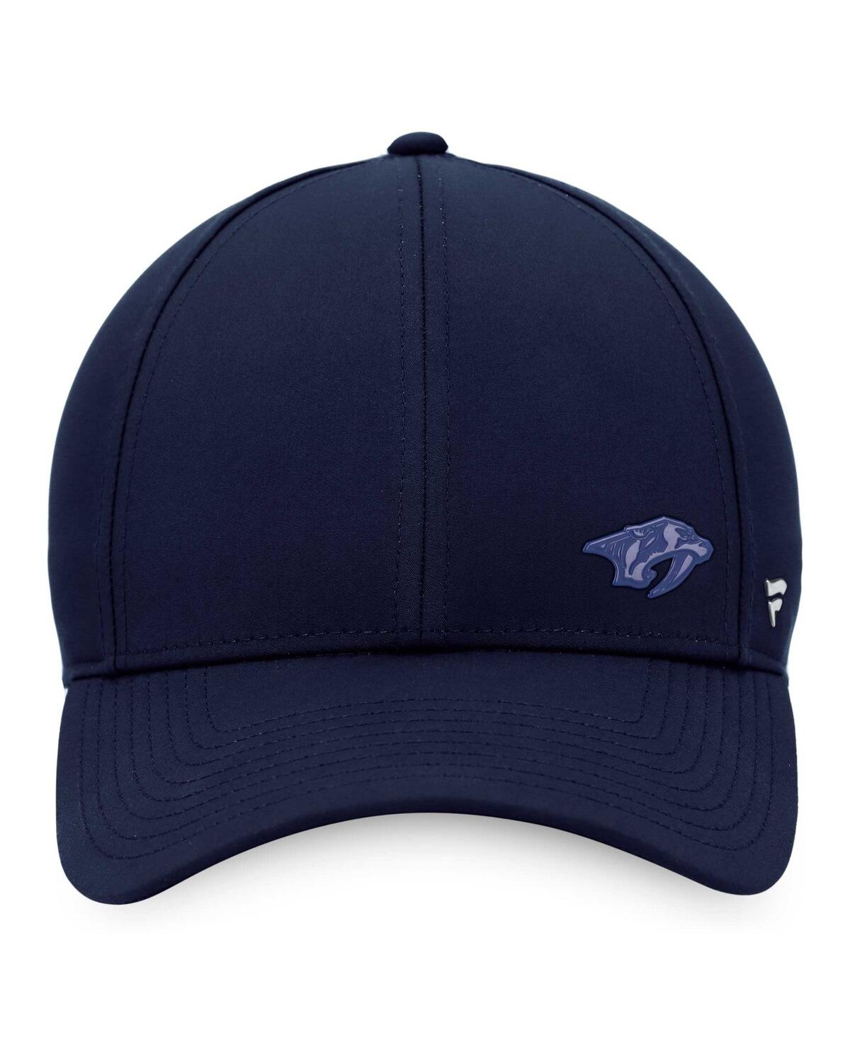 Fanatics Women'sNashville Predators Authentic Pro Road Structured Adjustable Hat - Navy