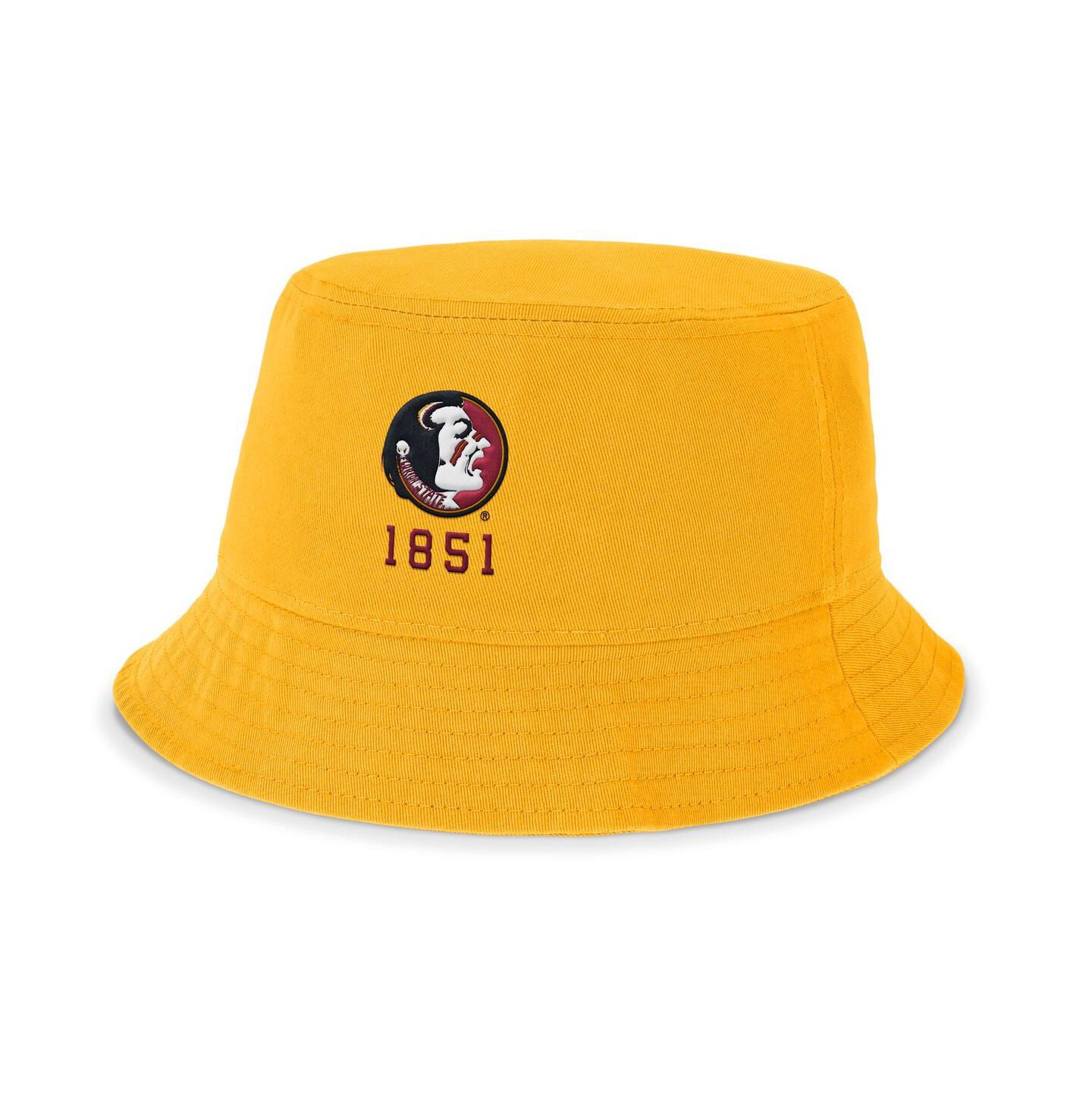 Мужская панама Nike Gold Florida State Seminoles Legacy Apex Bucket Hat — фото 1