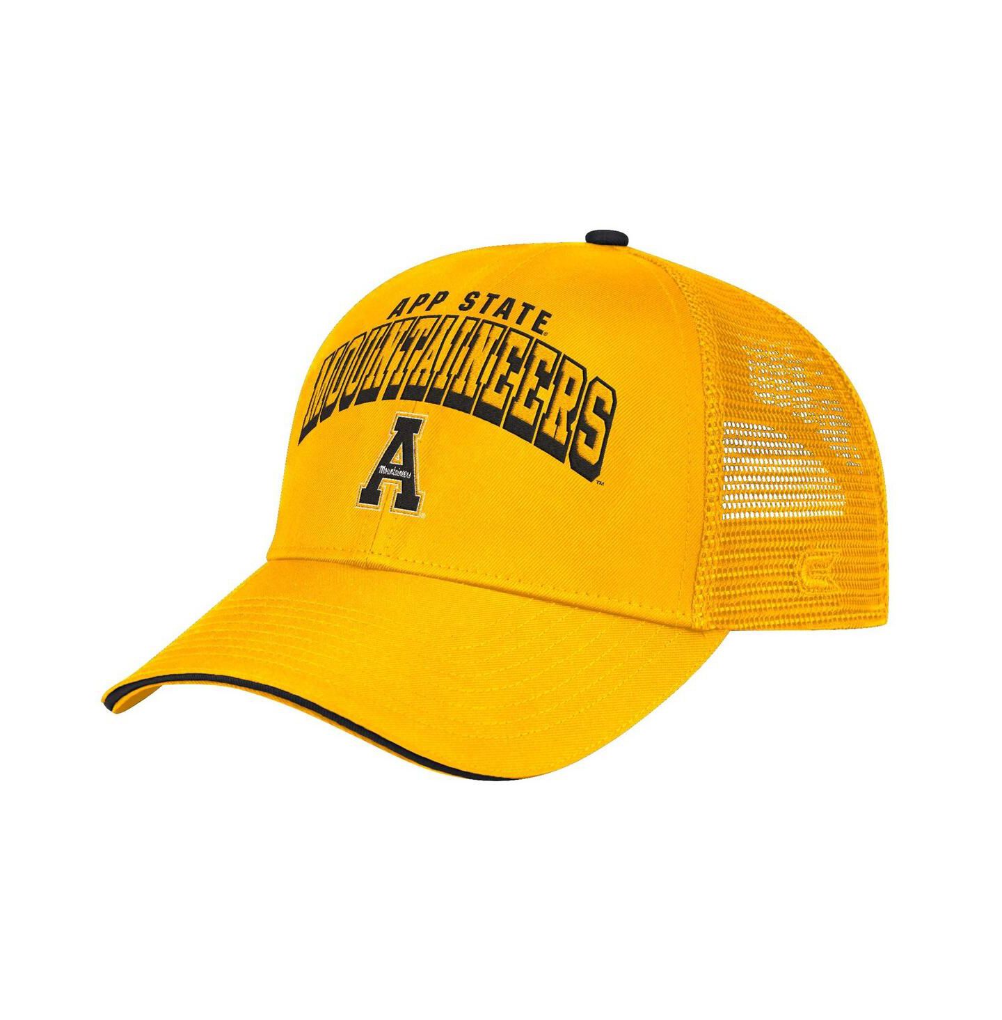 Мужская кепка Colosseum Gold Appalachian State Mountaineers Wyatt Adjustable Hat — фото 1