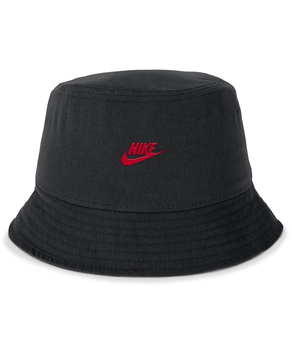 Nike Men'sGeorgia Bulldogs Legacy Apex Bucket Hat - Black