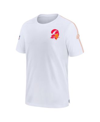Men's White Tampa Bay Buccaneers Sideline Alternate Logo Coach Performance Top