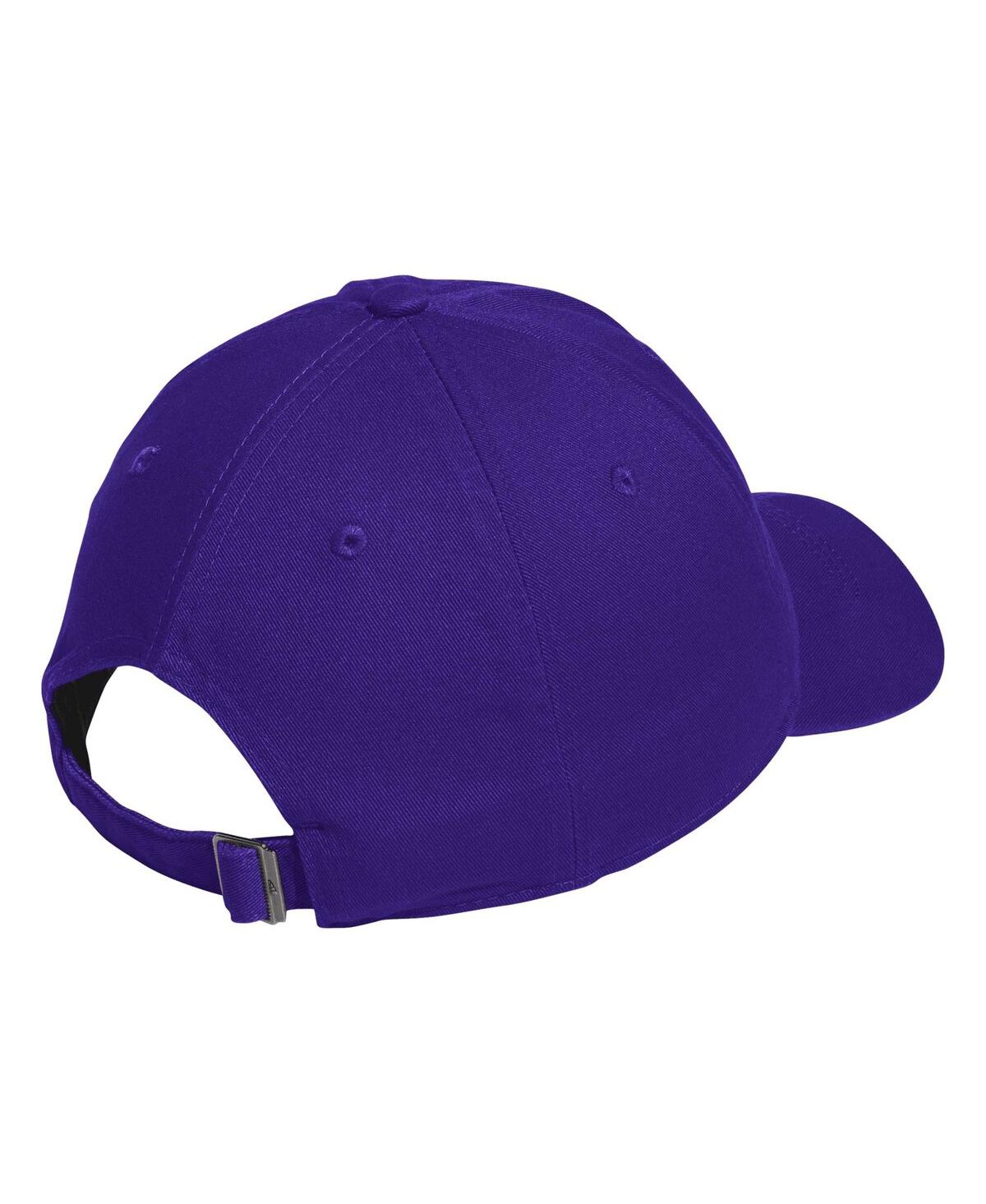 Adidas Men'sWashington Huskies Locker Room Wordmark Slouch Adjustable Hat - Purple