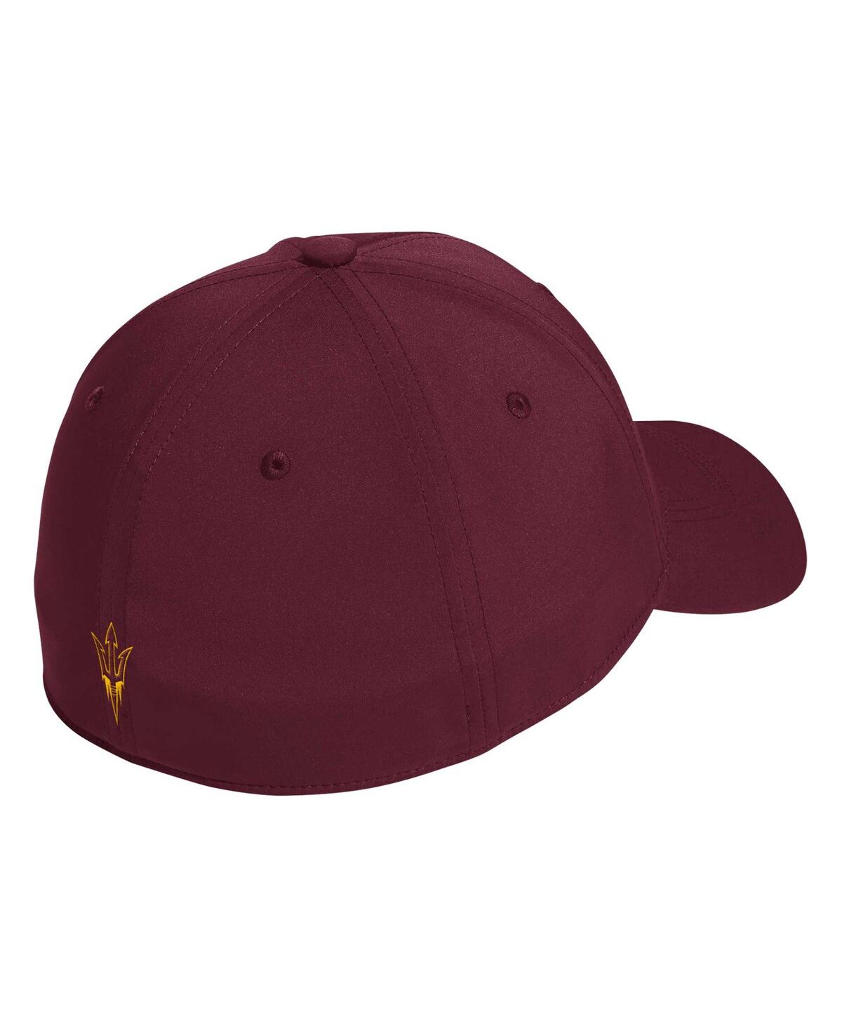 Adidas Men'sArizona State Sun Devils Locker Room Logo Flex Hat - Maroon