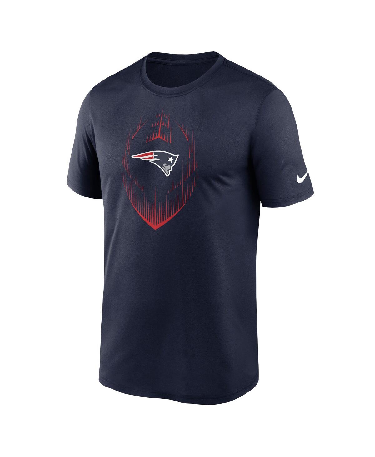 Nike Men'sNew England Patriots Primetime Legend Icon Performance T-Shirt - Navy