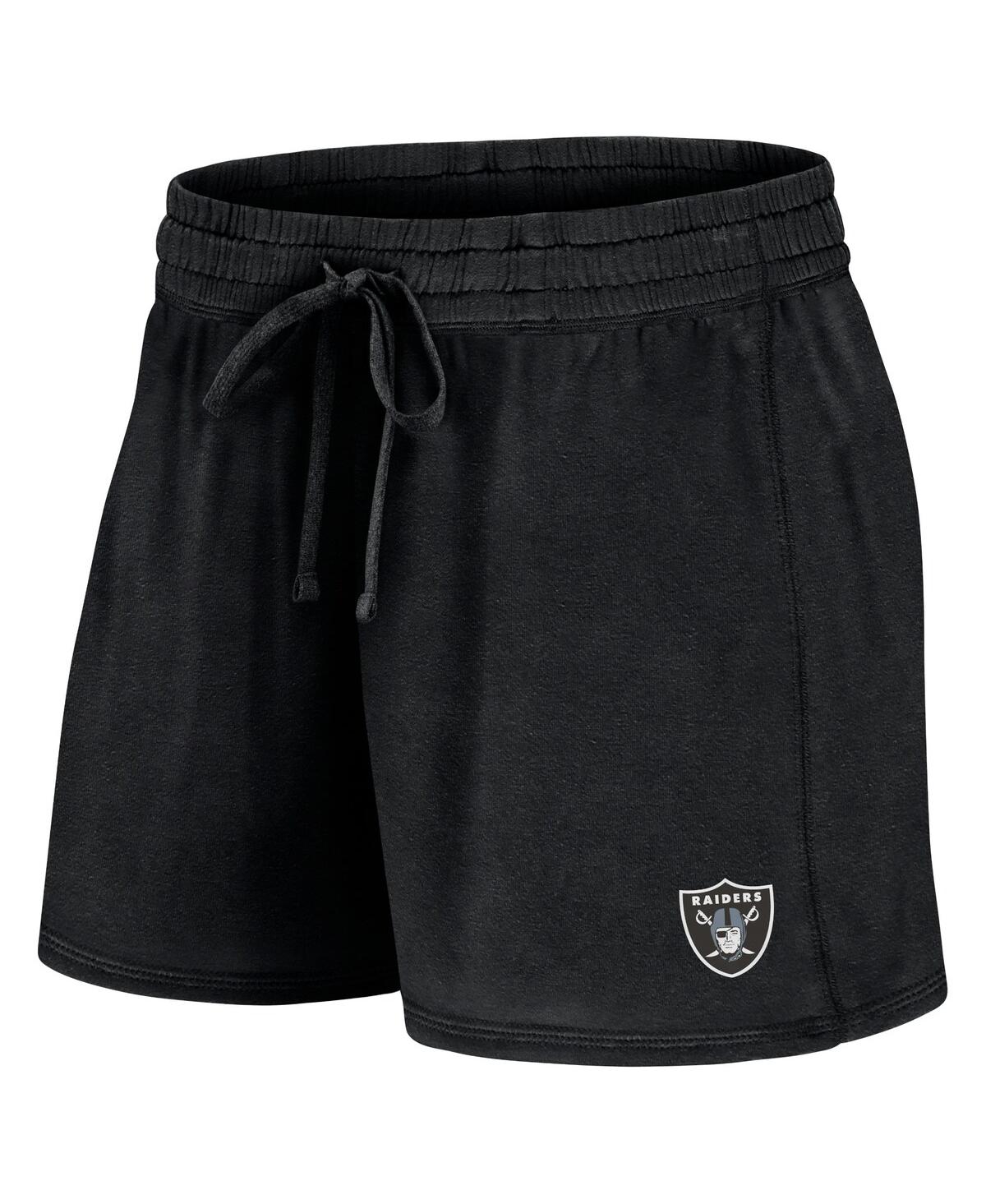 Fanatics Women'sLas Vegas Raiders Start to Finish T-Shirt Shorts Combo Pack - Black