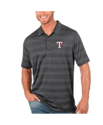 Antigua Men's Gray Texas Rangers Compass Polo - Macy's