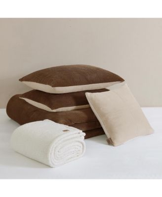 Brody Reversible 5-Pc. Comforter Set, Full/Queen