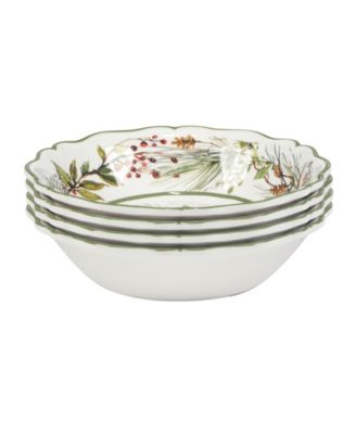 Winters Forest All Purpose Bowls, Set of 4
