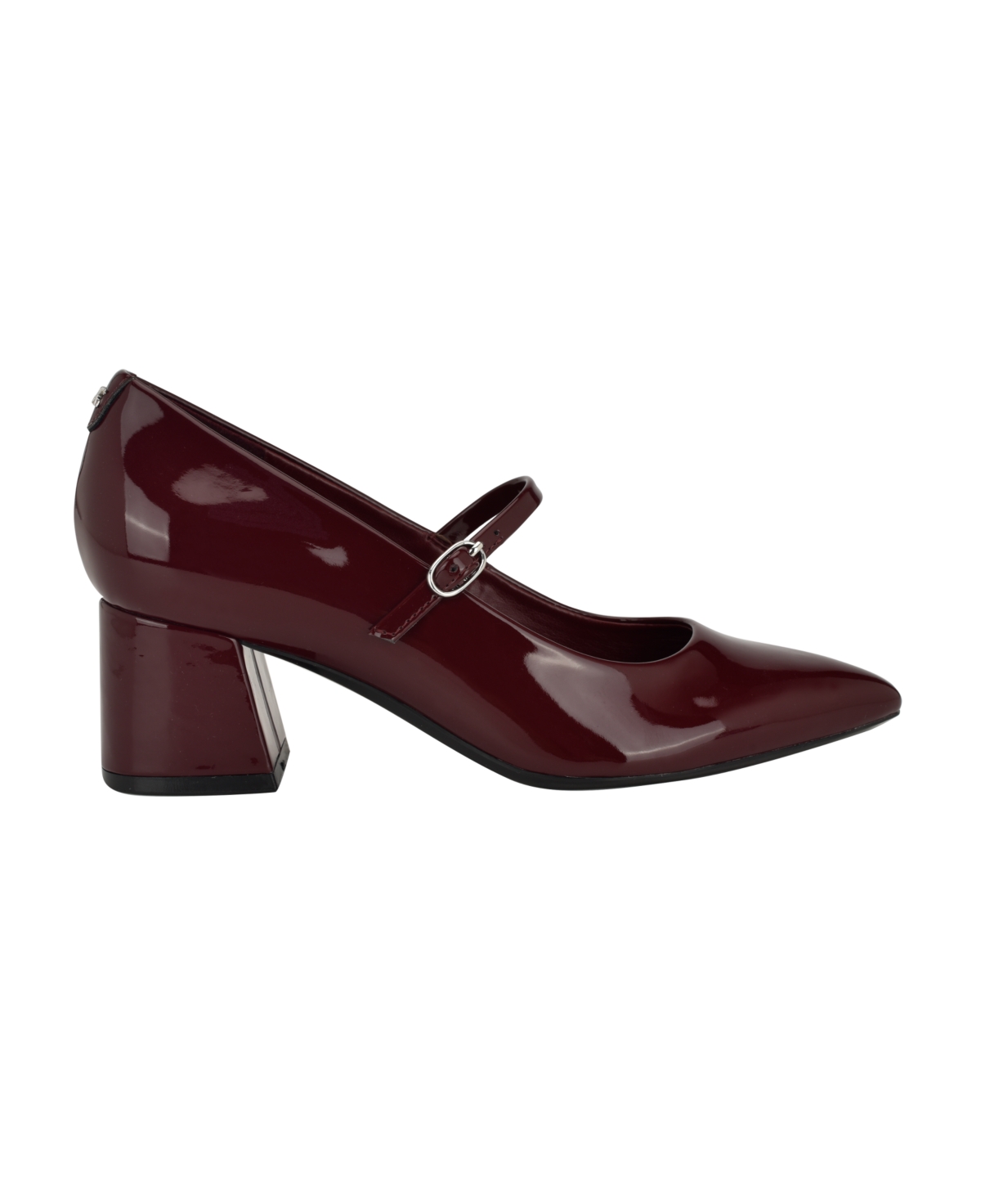 Calvin Klein Women's Leora Block Heel Pointy Toe Dress Pumps