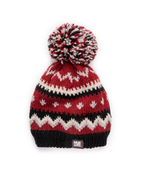 Женская шапка MUK LUKS Cuff Knit, цвет: Candy Apple