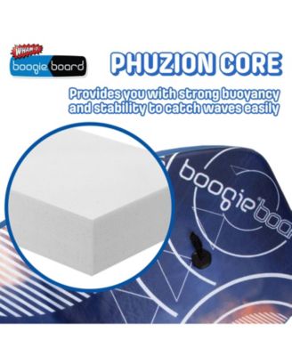 33" Fiber Clad Body Board for Beachwith Wrist Leash , Lightweight Boogie Boards with EPS Core