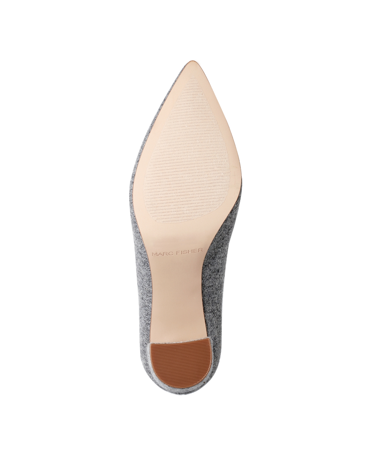 Marc Fisher Women's Viviene Slip-on Block Heel Dress Pumps In Light Grey