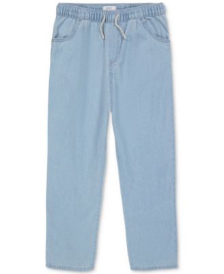 Roxy - Big Girls Bottom of the Ocean Denim Drawstring Pants