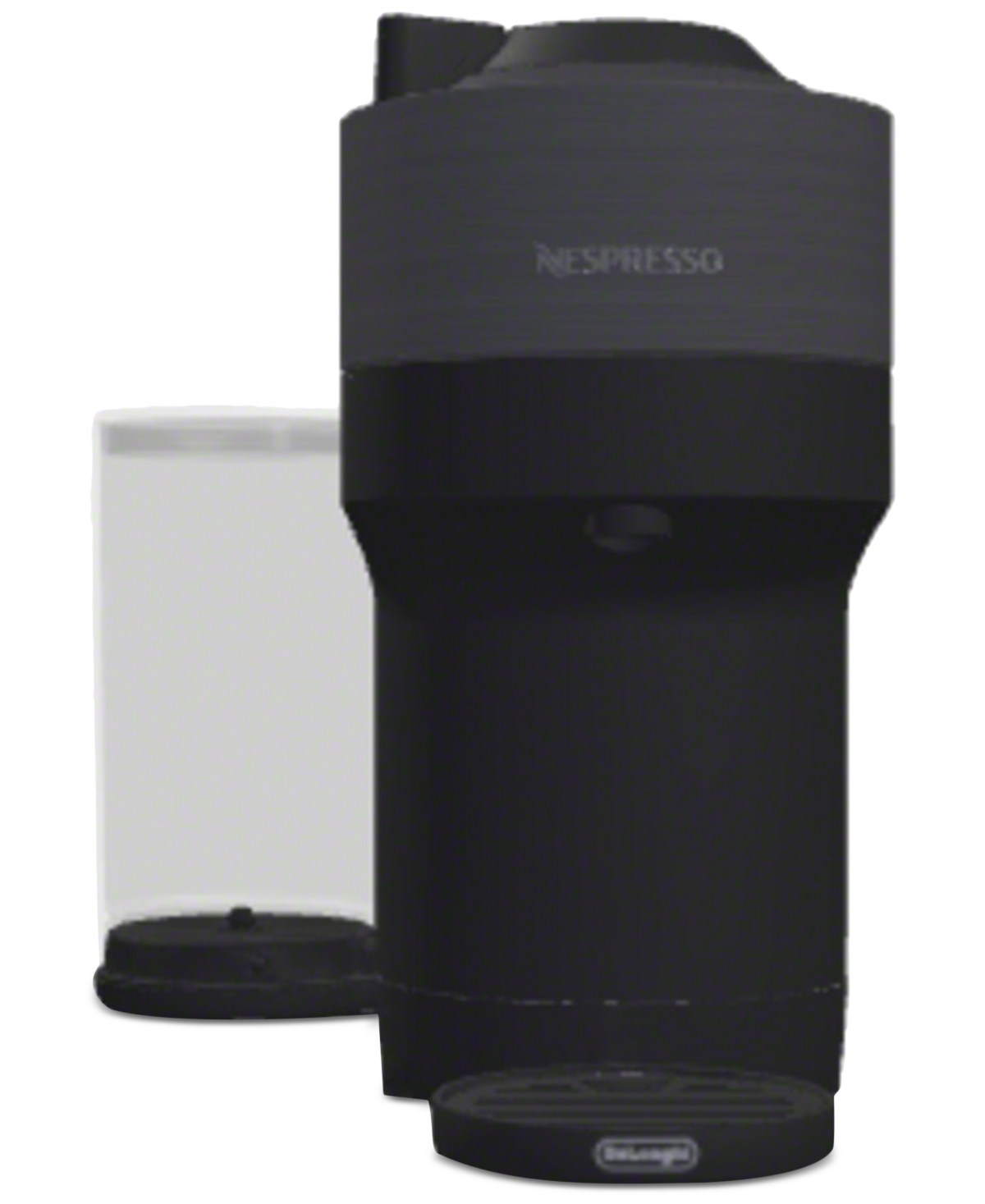 Nespresso Vertuo Pop+ Deluxe Matte Black Coffee Maker & Espresso Machine By De'longhi In Black Matte