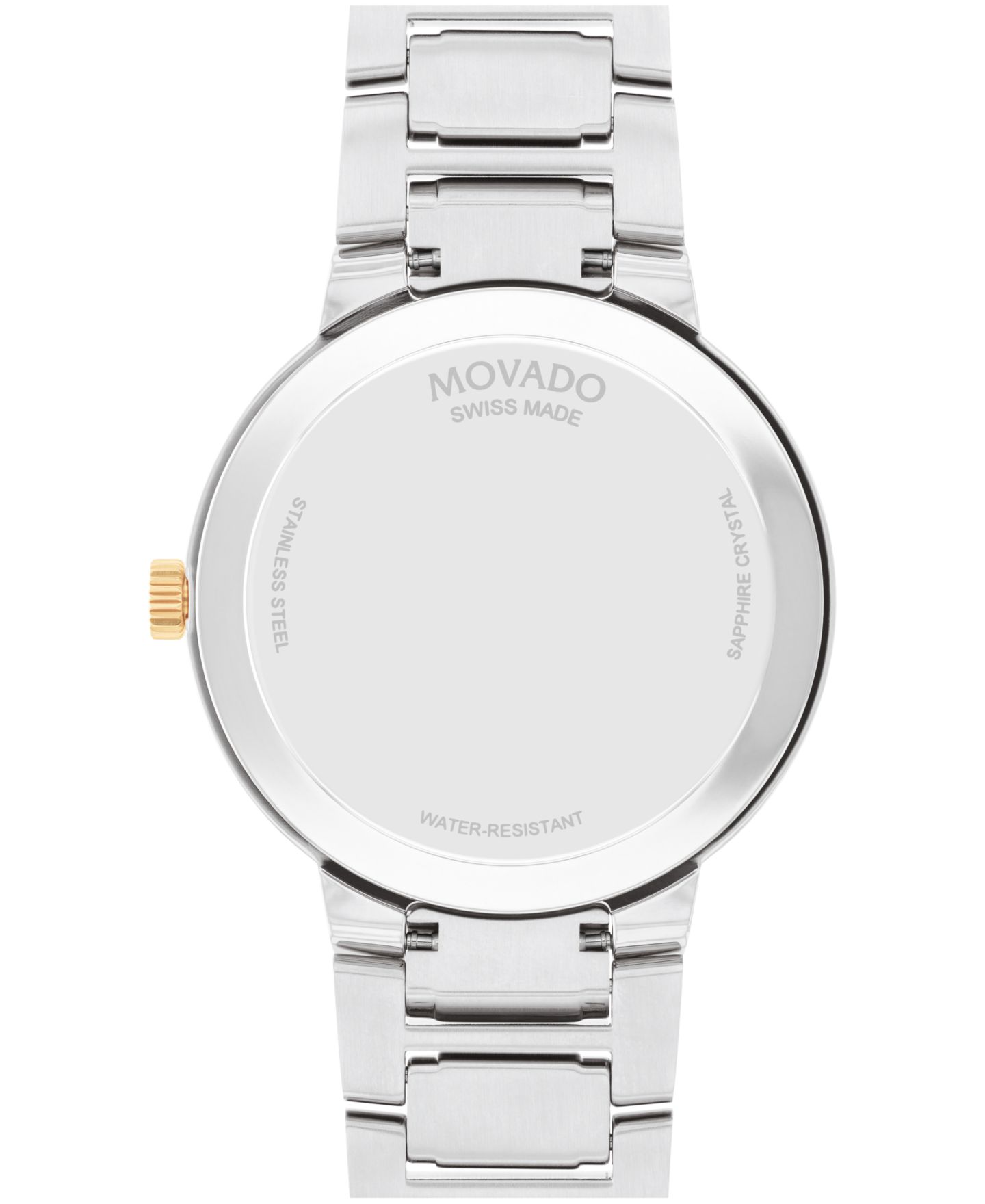 Мужские часы Movado Portfolio Swiss Quartz Stainless Steel Yellow Pvd Watch 40MM — фото 3