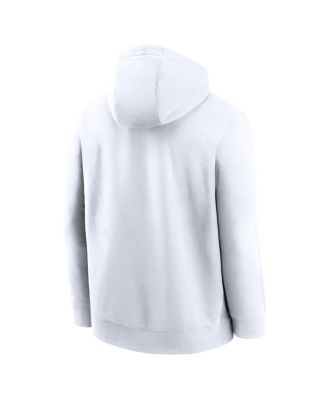 Men's White Stanford Cardinal Primetime Evergreen Club Fleece Pullover Hoodie
